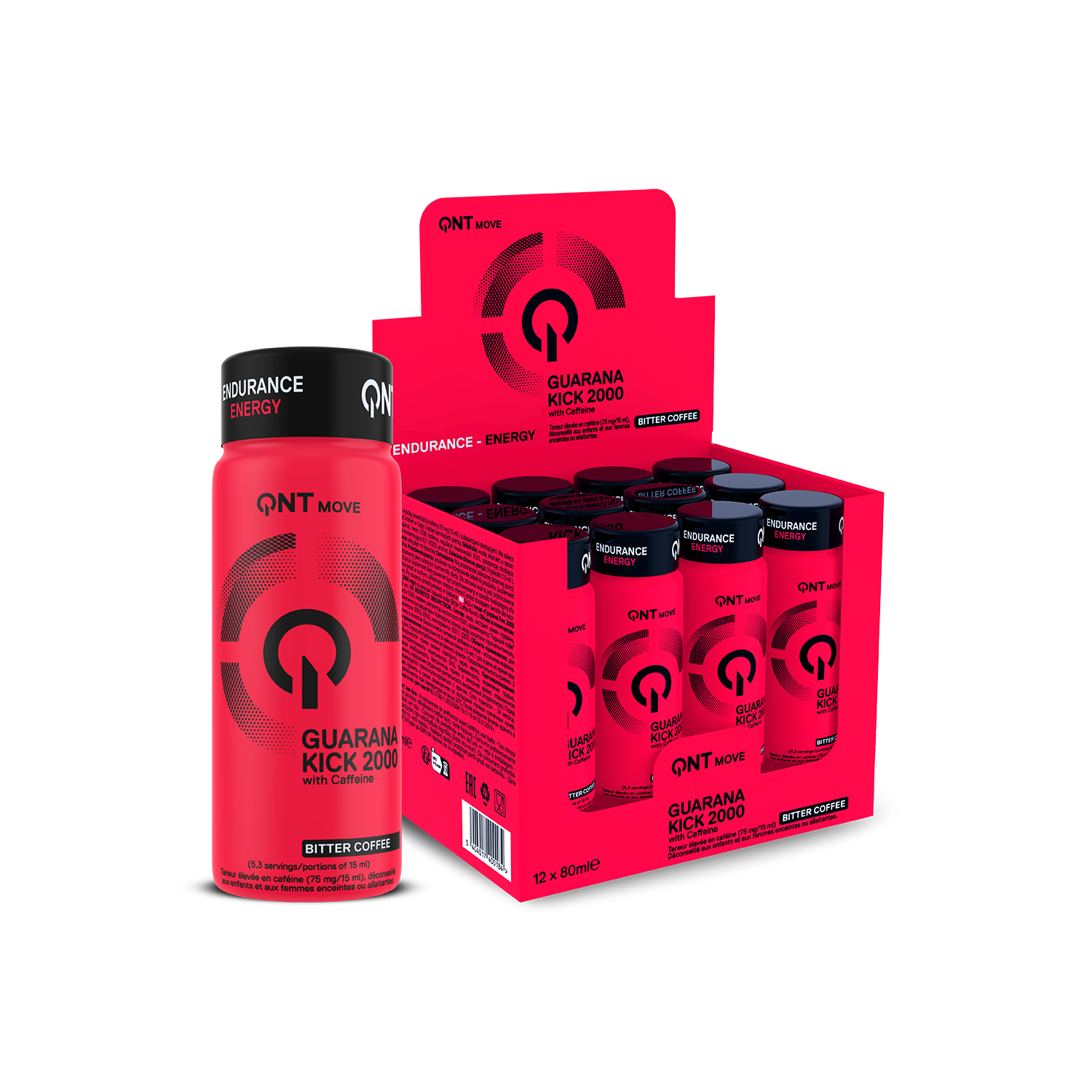 Guarana Kick 2000 mg Bittere koffie - Afbeelding 2