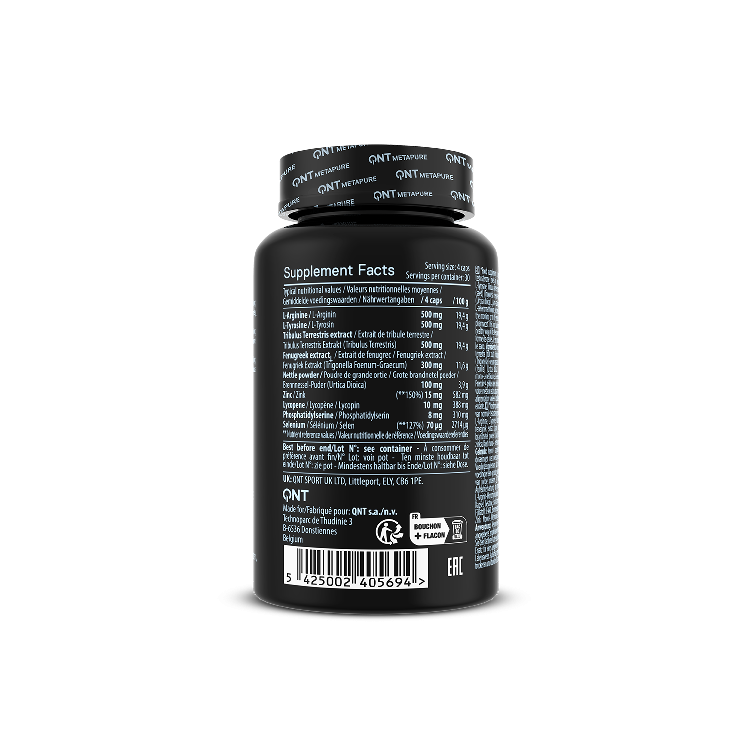 Testek Testosteron Booster | 120 Capsules - Afbeelding 4