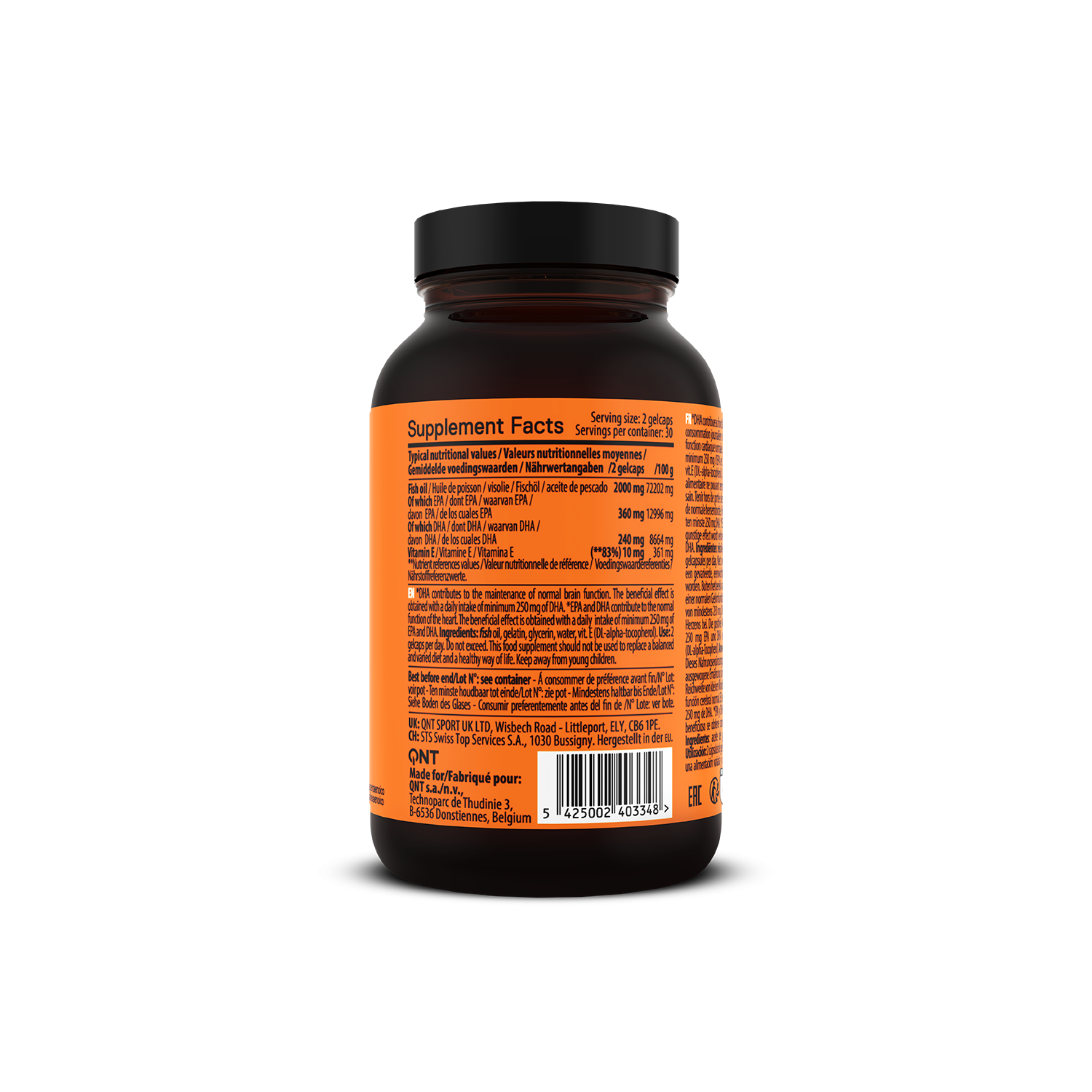Omega 3 1000 mg | 60 Capsules - Afbeelding 4