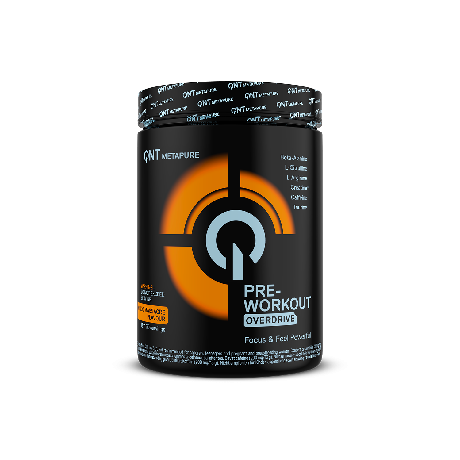pre workout Overdrive | 390G - Afbeelding 2