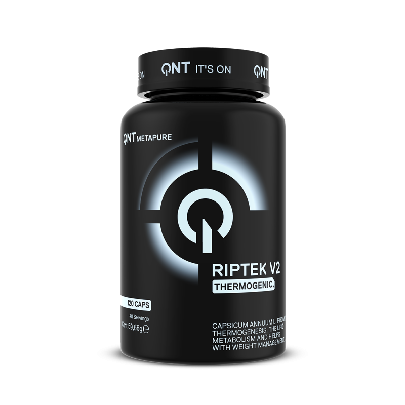 Riptek V2 Thermogenic Vetverbrander | 120 Capsules
