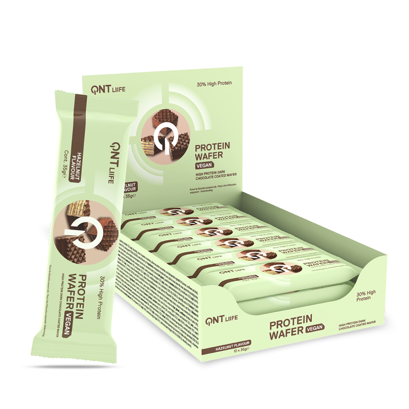 Vegan Protein wafer Hazelnoot - Afbeelding 2