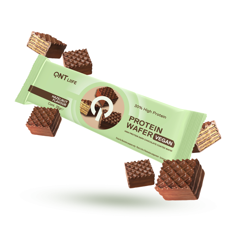 Vegan Protein wafer Hazelnoot